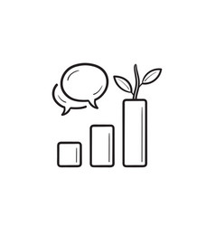 Organic Reach Hand Drawn Outline Doodle Icon