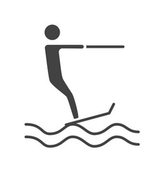 Water Skiing Icon Image