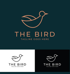 Bird Minimalist Logo