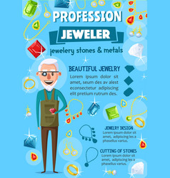 Jeweler Or Goldsmith Jewelry And Tools