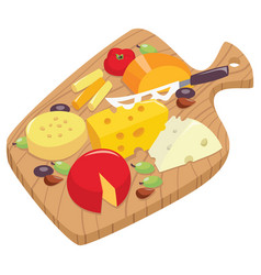 Cartoon Cheese Board