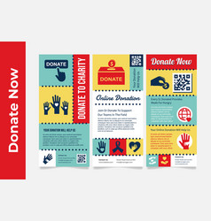 Charity Donate Now Poster Design Template