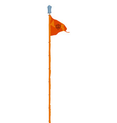 India Nishan Sahib Sikh Triangular Flag Made