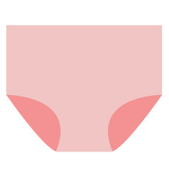 Pink Womans Underwear On A White Background