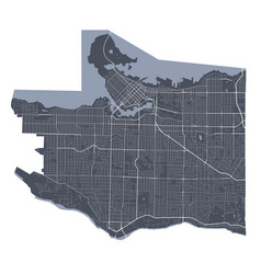 Vancouver Map Detailed Map City