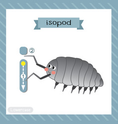 Letter I Lowercase Tracing Isopod