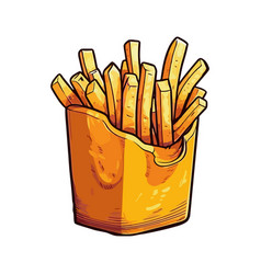 Fast Food French Fries Unhealthy Icon