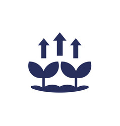 Increase Plant Growth Icon