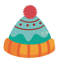 Warm Cap With Pompom Icon