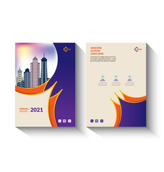 Annual Report Layout Template 2021