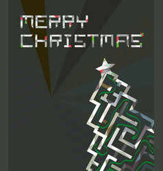 Metal Feeling Cool Christmas Tree Create By Maze