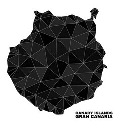 Polygonal Gran Canaria Map