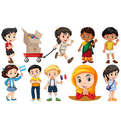 Set Children From Different Countries