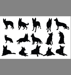 German Shepherd Silhouette