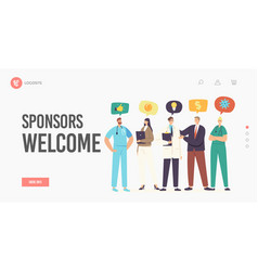 Medicine Sponsorship Landing Page Template