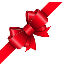 Red Ribbon Bow