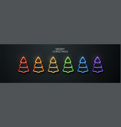 Abstract Christmas Tree Set