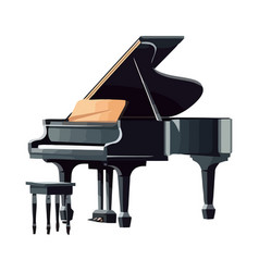 Antique Grand Piano Instrument Icon