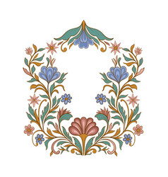 Decorative Mughal Ornamental Frame For Design