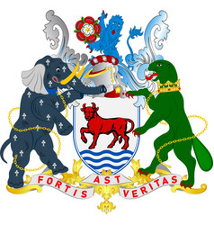 Coat Of Arms Of Oxford In England