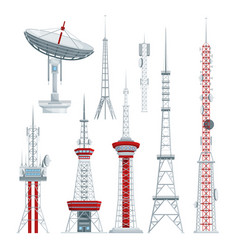 Radio Tv Towers Set