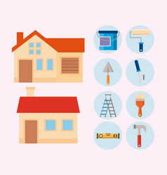 Ten Home Improvement Icons