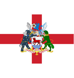 Flag Of Oxford In England