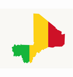 Mali Flag National Africa Emblem Map Icon