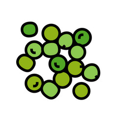 Pea Grain Healthy Color Icon