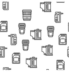 Photography Device Seamless Pattern