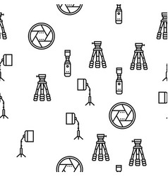 Photography Device Seamless Pattern