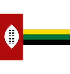 Simple Flag Of Zululand