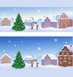 Christmas Town Banners