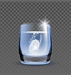 Tablet Effervescent Soluble In Water Glass