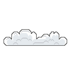 Cloud Pixel Art Style