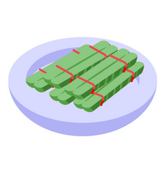 Philippines Vegetal Food Icon Isometric