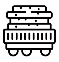 Commercial Merchandise Distribution Icon Outline