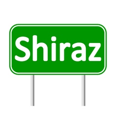 Shiraz Road Sign