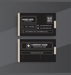 Creative Company Business Card Template Design