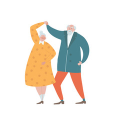 Elderly Couple Dance Concept Active Lifestyle