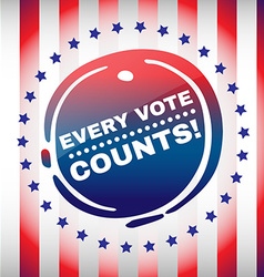 Every Vote Counts Banner