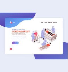 Medicine Coronavirus Landing Page