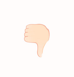 Thumbs Down Icon Hand Gesture Emoji Illust