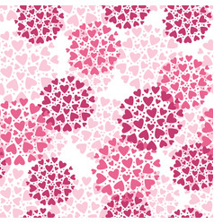 Seamless Pattern Of Small Pink Hearts Valentines