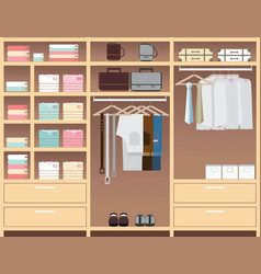 Flat Design Walk In Closet