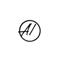 Ai Street Style Modern Initial Logo Concept