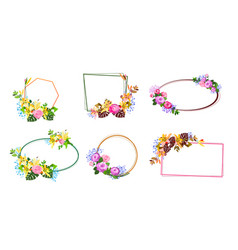 Flower Frame Set