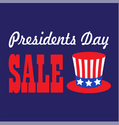 Presidents Day Sale Typography Graphic