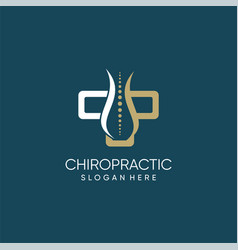 Chiropractic Logo For Health And Care