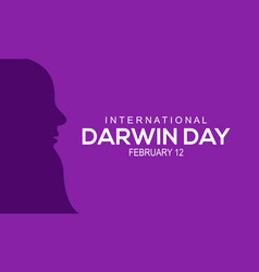 Darwin Day Holiday Celebration Background